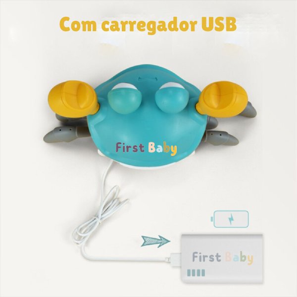 Caranguejo de Brinquedo - Criativo com sensor de presença